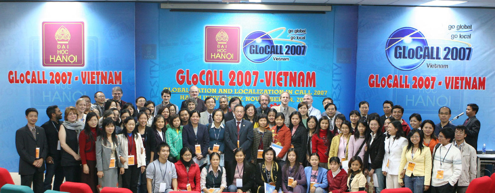 Group Photo at HANU - Nov. 3, 2007