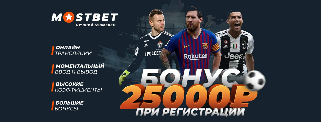 Бонус от БК Mostbet
